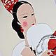 Современная интерьерная картина Испанская красавица в стиле ретро. Картины. Красивые картины HappinessArtDecoR. Интернет-магазин Ярмарка Мастеров.  Фото №2