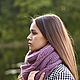 Snudy: Snood in 2 turns of kid mohair knitted for women. Snudy1. Scarfland. My Livemaster. Фото №4