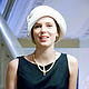 Заказать Шляпа из велюра клош "аристократка". EDIS | дизайнерские шляпы Наталии Эдис. Ярмарка Мастеров. . Шляпы Фото №3