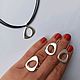 ring geometric. Earrings, geometric pendant, Rings, Turin,  Фото №1