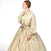 Материалы для творчества handmade. Livemaster - original item SEWING PATTERN Civil War Dress Petticoat Costume Melanie1860 B5831. Handmade.