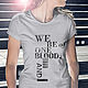Order T shirt We are of the same blood. decades. Livemaster. . T-shirts Фото №3