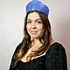 Order Mini kokoshnik blue. Novozhilova Hats. Livemaster. . Tiaras Фото №3