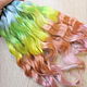 Hair for dolls is natural. ( Ombre 5 colors). Doll hair. Hair and everything for dolls. My Livemaster. Фото №6