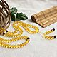 Заказать Buddhist rosary from Baltic amber, color is lemon. Mark Ambershtajn, izdeliya iz yantarya. Ярмарка Мастеров. . Rosary Фото №3