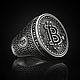 Order Ring-signet: Bitcoin ring. aleksandr5 (Aleksandr5). Livemaster. . Signet Ring Фото №3