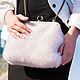Clutch mink. Fur clutch bag. handbag made of mink. FUR HANDBAG, Clutches, Kirov,  Фото №1
