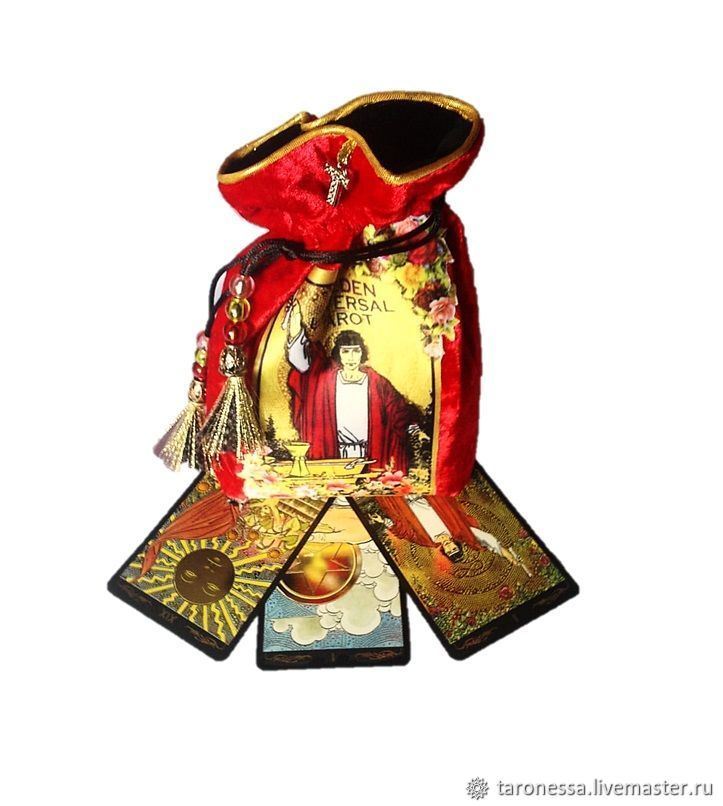 The bag for the 'Golden universal Tarot', Baggie, Noginsk,  Фото №1