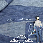 Материалы для творчества handmade. Livemaster - original item Jeans cotton italian fabrics. Handmade.