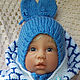 Children's hat 'Bunny' ears, Caps, Penza,  Фото №1