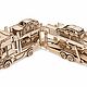 Грузовик Mercedes-Benz Actros с автовозом и машинками. Пазлы и головоломки. Lion-woods-. Интернет-магазин Ярмарка Мастеров.  Фото №2