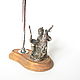 Fisherman on a wooden stand. Model. Ural suvenir. Online shopping on My Livemaster.  Фото №2