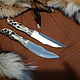 Knives.Series 'Modern knife'. Souvenir weapon. Alekeevskie Fedor and Eugenia. Online shopping on My Livemaster.  Фото №2