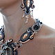 Kit Diva :necklace earrings. Jewelry Sets. elenshabaev (elenshabaev). My Livemaster. Фото №6