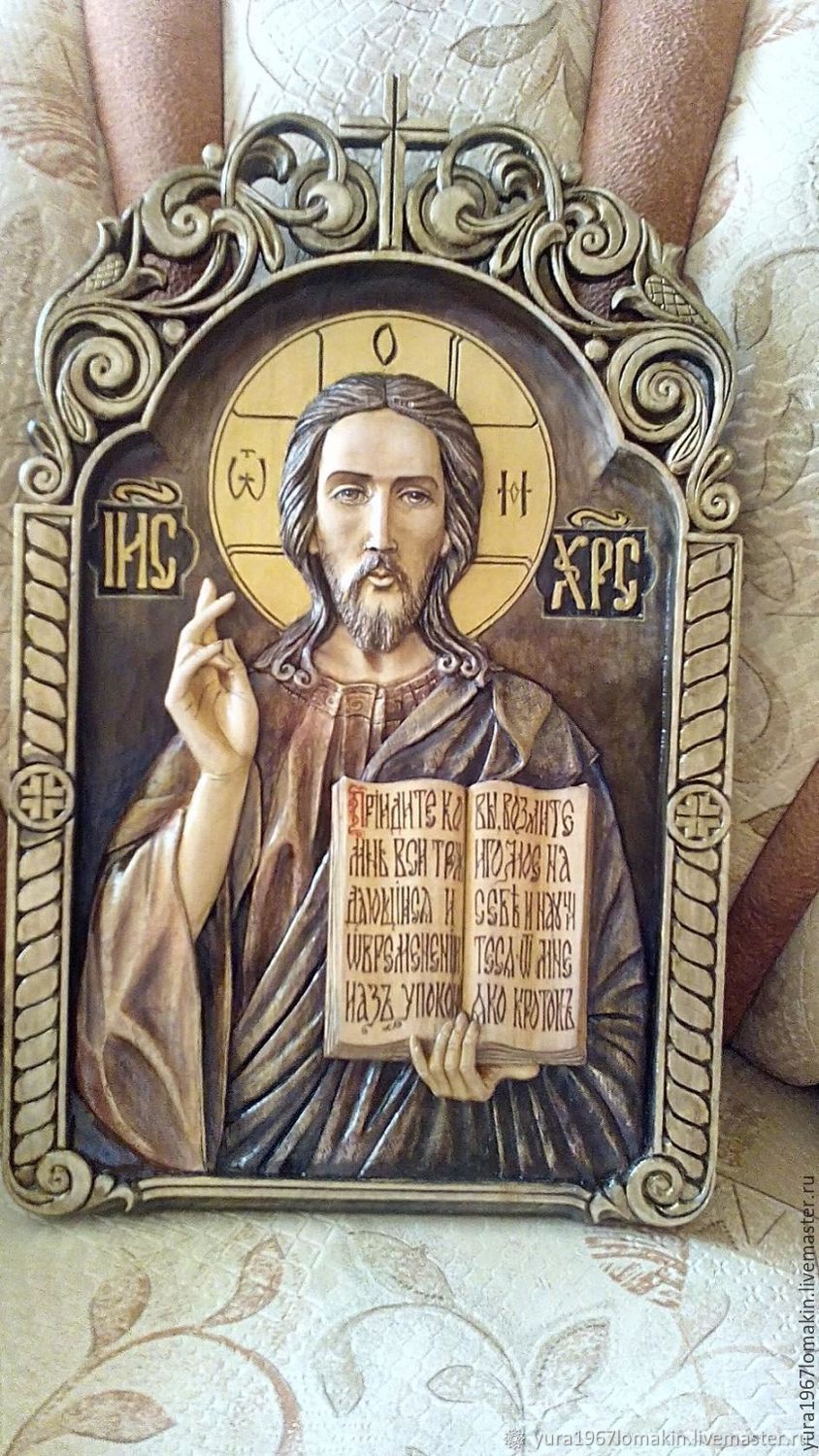 Иконы Из Дерева Ручной Работы Фото