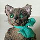 Кот Тедди из вискозы. Мягкие игрушки. Elena Nesterova.Teddy. Интернет-магазин Ярмарка Мастеров.  Фото №2