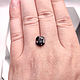 Шпинель фиолетовая, октагон 4.10 ct. Мьянма + гемм. заключение. Кристаллы. Зов Камня - магазин украшений. Ярмарка Мастеров.  Фото №7