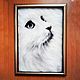 Заказать Картина из шерсти my cat. Оксана Трубачёва (pozitivizch-ti). Ярмарка Мастеров. . Картины Фото №3