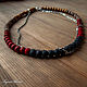 Choker with wooden beads and chain. Chokers. BijouSiberia. Online shopping on My Livemaster.  Фото №2