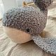 Кит Арсений — ручная игрушка из льна | Уютный подарок от Тканеево. Мягкие игрушки. Tkaneevo. Ярмарка Мастеров.  Фото №6
