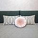 Order Curtains and bedspread for bedroom pink and grey colours. Designer-Mart (designer-mart). Livemaster. . Curtains1 Фото №3
