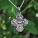 Male-female cross made of 925 sterling silver HH0066. Cross. Sunny Silver. My Livemaster. Фото №4