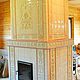 Tiled stove 'Madeleine', Fireplaces, Moscow,  Фото №1
