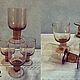 Винтаж: Стеклянные винтажные рюмки "Магия" 4 набора. Стаканы винтажные. Винтажный Дом!! (goar-vintage). Ярмарка Мастеров.  Фото №4