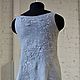 Felted Tunic Gray pearl. Dresses. FeltOx. Online shopping on My Livemaster.  Фото №2