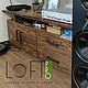 ТВ тумба. Тумбы. LoftPro. Интернет-магазин Ярмарка Мастеров.  Фото №2