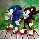 Ёж Соник (Sonic the Hedgehog). Мягкие игрушки. Боченкова Анна (lolki). Ярмарка Мастеров.  Фото №5