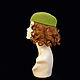 Hat green Apple. Hats1. Novozhilova Hats. My Livemaster. Фото №4