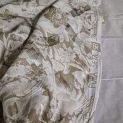 Материалы для творчества handmade. Livemaster - original item Renato Balestra fabric, silk, Italy. Handmade.
