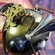 Шлем + гогглы в стиле стимпанк "Moto Helmet Steampunk". Атрибутика субкультур. Neformal-World (Alexander Rusanov). Интернет-магазин Ярмарка Мастеров.  Фото №2
