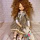 Ася,интерьерная кукла.42 см. Интерьерная кукла. Nellidolls(Нелли Иванова). Ярмарка Мастеров.  Фото №6