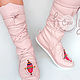 Кожаные бледно-розовые мокасины "PinkLook", Мокасины, Лиссабон,  Фото №1