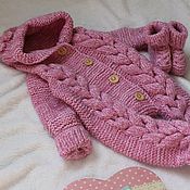 Одежда детская handmade. Livemaster - original item Knitted baby romper. Handmade.