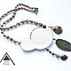 Кулон "Arizona Drive" этнический асимметричный кулон. Подвеска. Lora Vi Bead Jewelry. Ярмарка Мастеров.  Фото №6