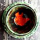 Оранжевый день набор керамической посуды, чайный сервиз ручной работы. Сервизы. LAMA - Красивая посуда. Ярмарка Мастеров.  Фото №4