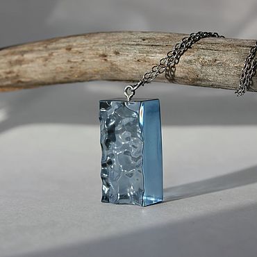 Украшения ручной работы. Ярмарка Мастеров - ручная работа Кулон: темная вода. Handmade.