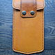 Set of leather. Wallet, cover, phone case. Cover. crecca. My Livemaster. Фото №6