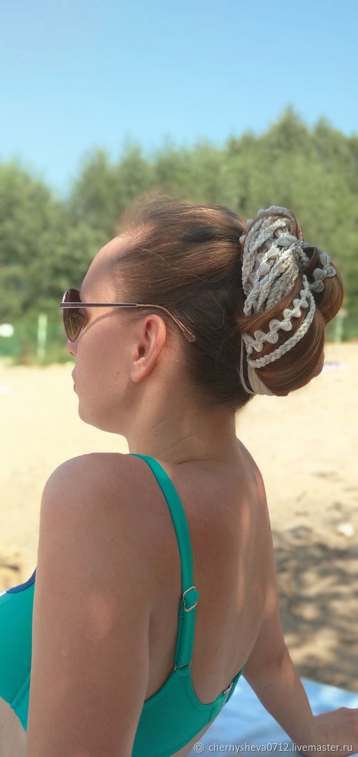 Заколка:Бохо косы на резинке в интернет-магазине на Ярмарке Мастеров ...