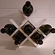 Wine rack 'Sota lite' for 8 bottles in white. Shelving. Color Wood. Online shopping on My Livemaster.  Фото №2