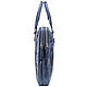 Order Leather business bag 'Clark' (blue antique). Russian leather Guild. Livemaster. . Classic Bag Фото №3