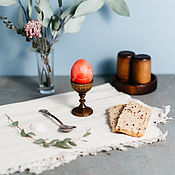 Подарки к праздникам handmade. Livemaster - original item Wooden stand for eggs Siberian Cedar #ES7. Handmade.