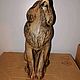 Sculpture of natural stone Wolf. Figurines. Kamnerezy-urala. Online shopping on My Livemaster.  Фото №2