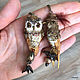 Collectible Christmas toys ' Steampunk. Swallow and Owl'. Christmas decorations. Coffeelena. My Livemaster. Фото №4