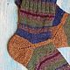Calcetines de punto 42-43 de lana, rayas de hombre. Socks. knitsockswool. Ярмарка Мастеров.  Фото №4