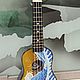Укулеле "Канагава" гавайская гитара. Укулеле (гавайская гитара). Guitar & Ukulele art Studio. Ярмарка Мастеров.  Фото №4