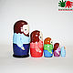 Matryoshka Family Fun family nesting doll design custom copyright collectible matryoshka